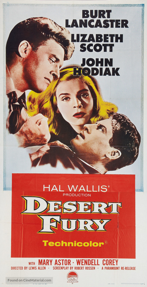 Desert Fury - Movie Poster