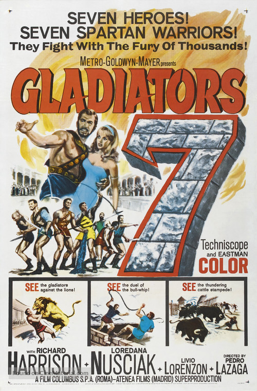 I sette gladiatori - Movie Poster