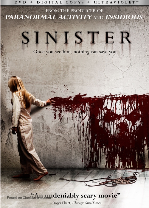 Sinister - DVD movie cover