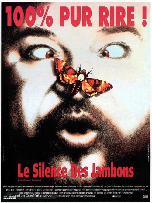 Silenzio dei prosciutti, Il - French Movie Poster
