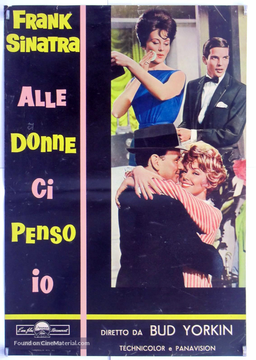 Come Blow Your Horn - Italian Movie Poster