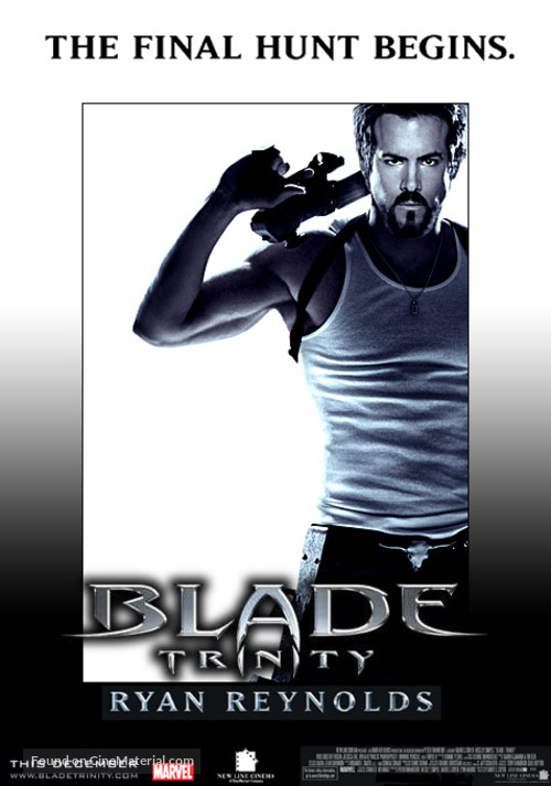 Blade: Trinity - Teaser movie poster