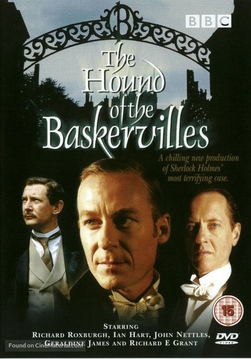 The Hound of the Baskervilles - British Movie Cover