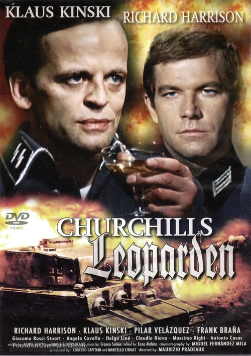 I Leopardi di Churchill - German DVD movie cover