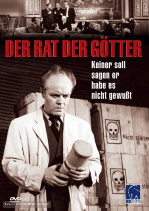 Der Rat der G&ouml;tter - German DVD movie cover