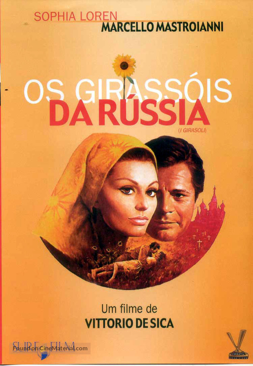 I girasoli - Brazilian DVD movie cover