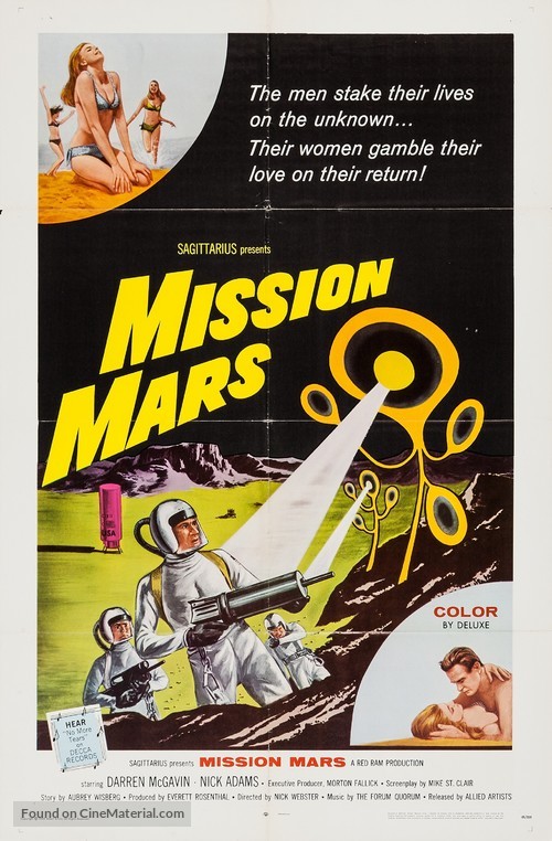 Mission Mars - Movie Poster