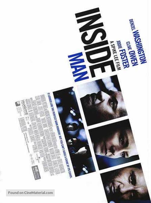 Inside Man - British Movie Poster