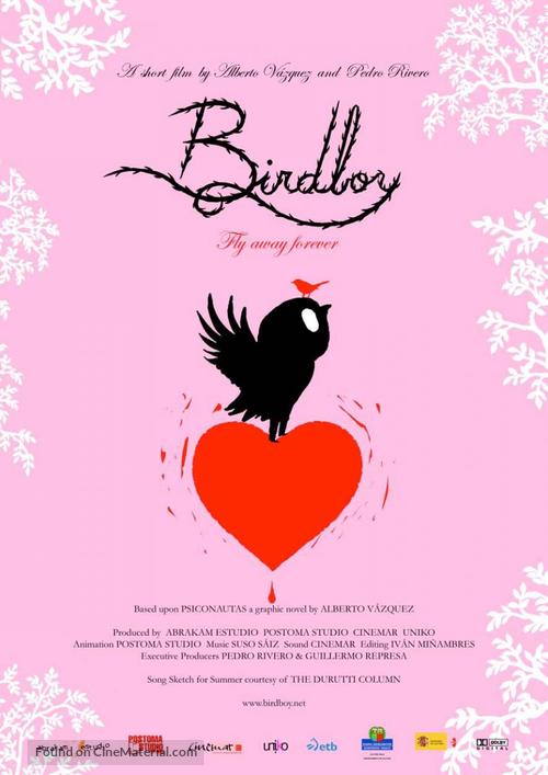 Birdboy - Spanish Movie Poster