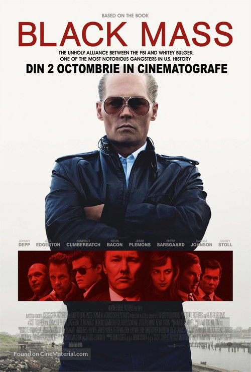 Black Mass - Romanian Movie Poster