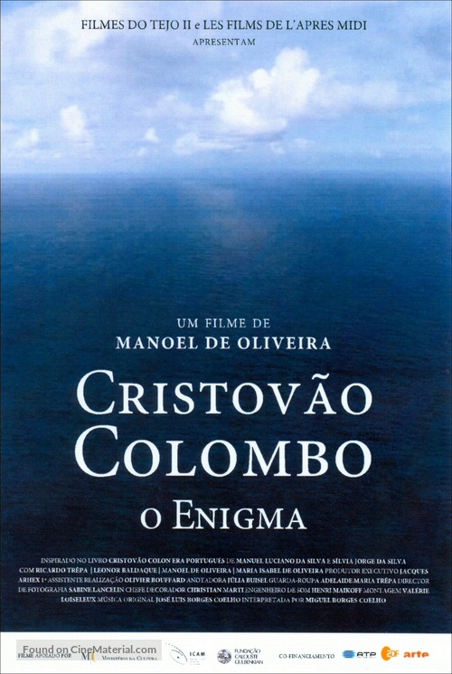 Crist&oacute;v&atilde;o Colombo - O Enigma - Portuguese Movie Poster