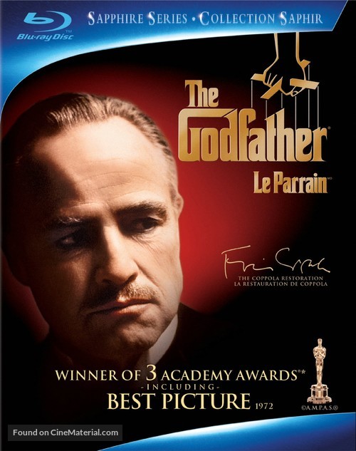 The Godfather - Canadian Blu-Ray movie cover