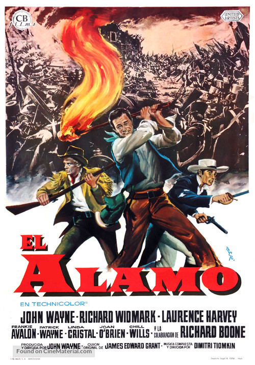 The Alamo - Spanish Movie Poster