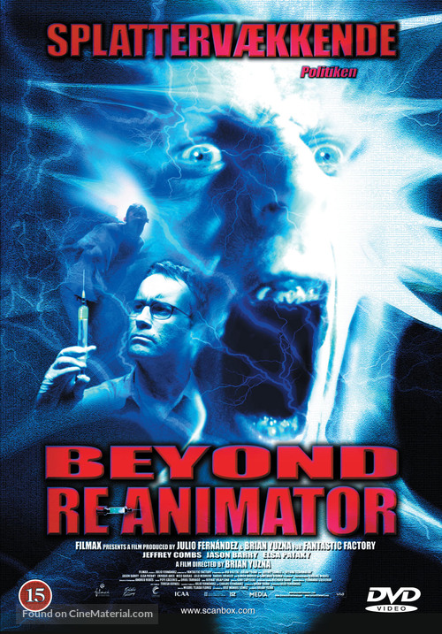 Beyond Re-Animator - Danish Movie Cover