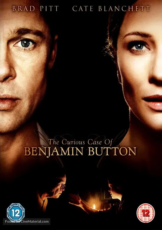 The Curious Case of Benjamin Button - British Movie Cover