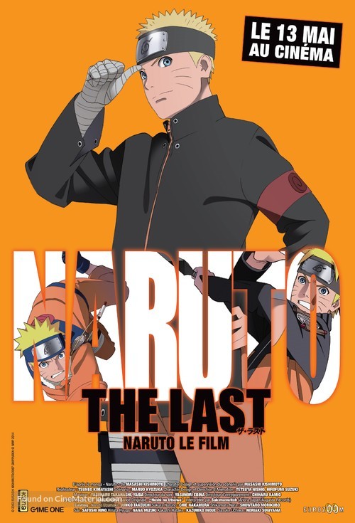 The Last: Naruto the Movie - French Movie Poster