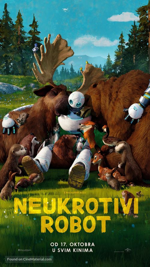 The Wild Robot - Bosnian Movie Poster