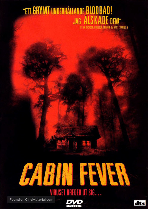 Cabin Fever - Swedish DVD movie cover