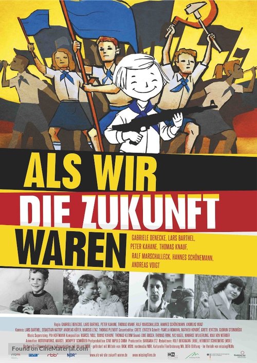 Als wir die Zukunft waren - German Movie Poster