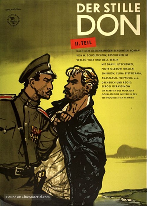 Tikhiy Don - German DVD movie cover