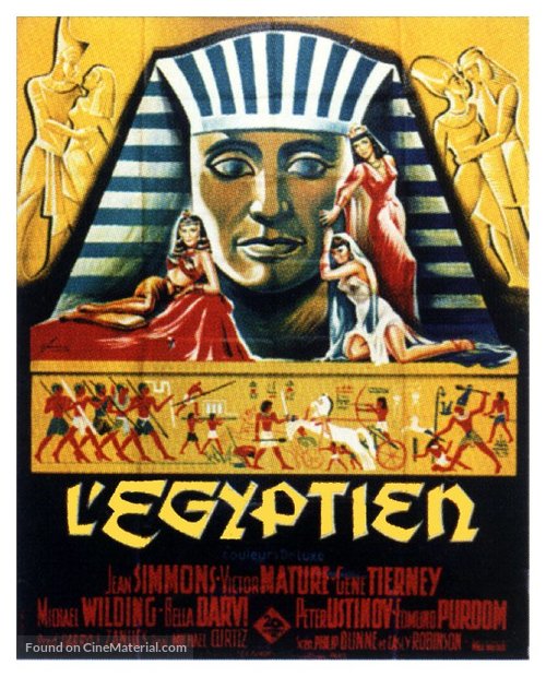 The Egyptian - French Movie Poster