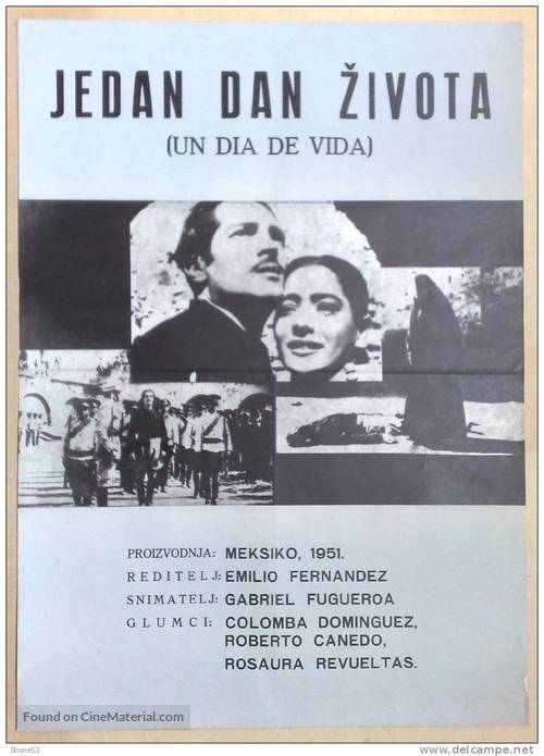 Un d&iacute;a de vida - Yugoslav Movie Poster