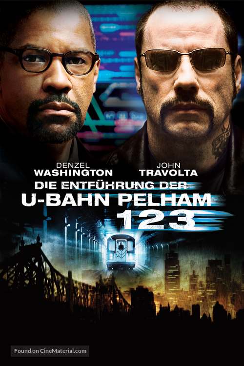 The Taking of Pelham 1 2 3 - German Video on demand movie cover