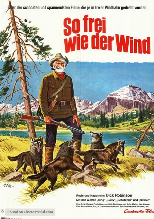 Brother of the Wind - German Movie Poster