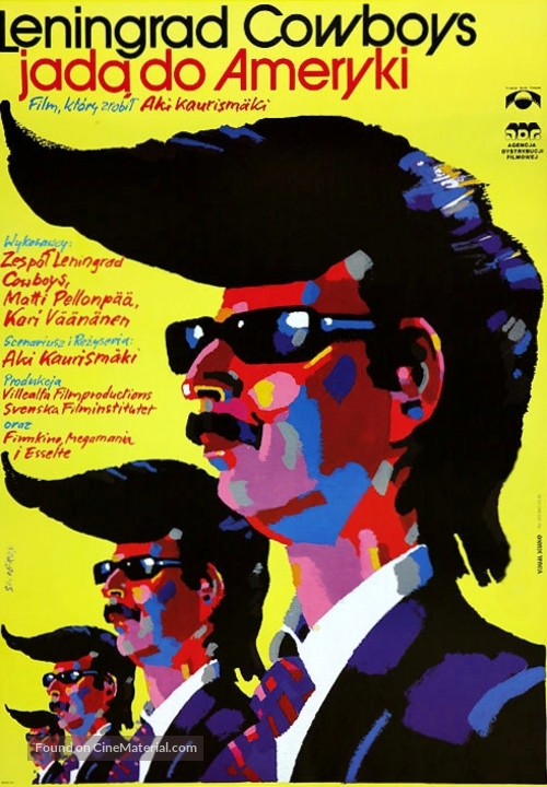 Leningrad Cowboys Go America - Polish Movie Poster