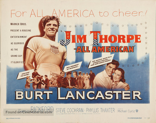 Jim Thorpe -- All-American - Movie Poster