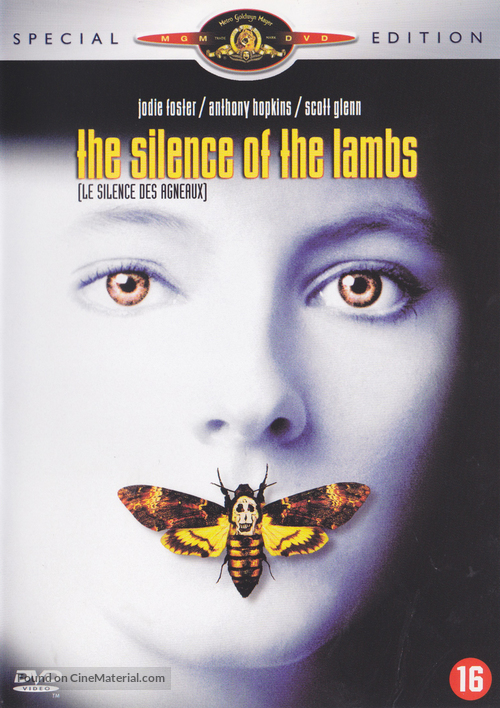 The Silence Of The Lambs - Belgian Movie Cover