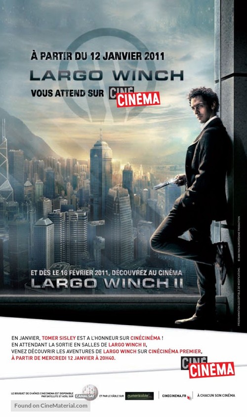 Largo Winch - French poster