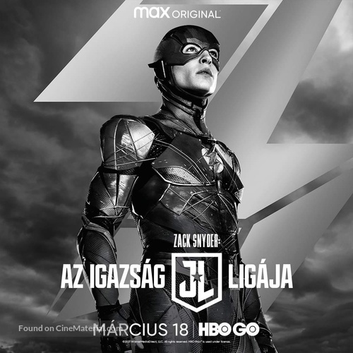 Zack Snyder&#039;s Justice League - Hungarian Movie Poster