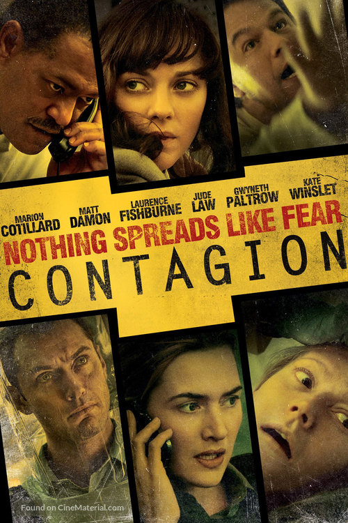 Contagion - DVD movie cover