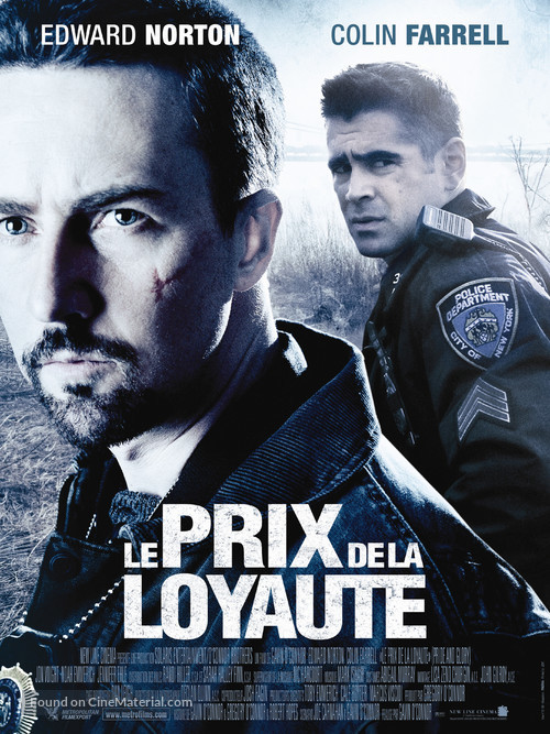 Pride and Glory - French Movie Poster