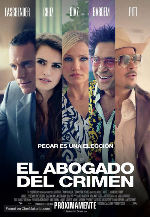 The Counselor - Argentinian Movie Poster