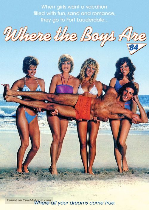 Where the Boys Are &#039;84 - DVD movie cover