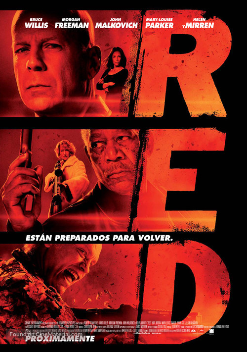 RED - Spanish Movie Poster