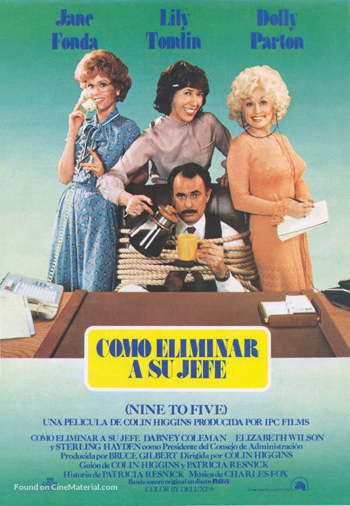 Nine to Five - Spanish Movie Poster