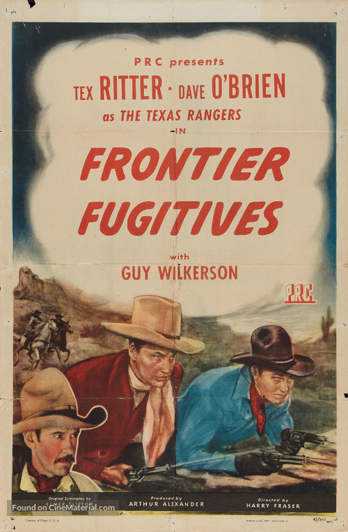 Frontier Fugitives - Movie Poster