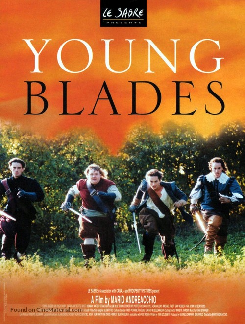 Young Blades - British Movie Poster