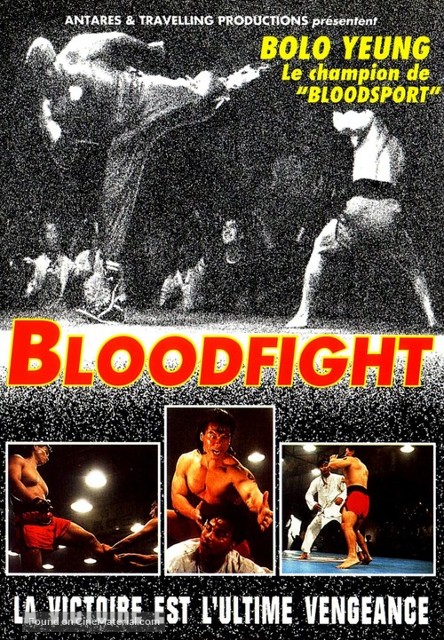 Bloodfight - French DVD movie cover