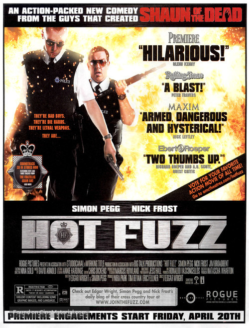 Hot Fuzz - Movie Poster
