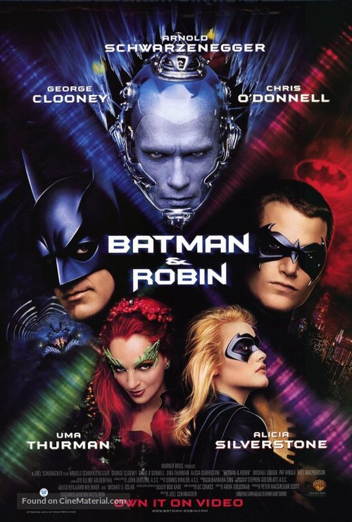 Batman And Robin - Video release movie poster