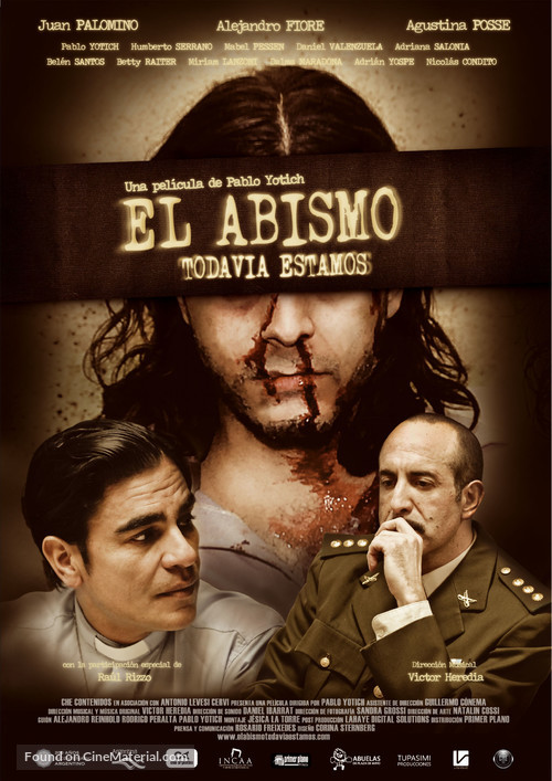 El abismo... todav&iacute;a estamos - Argentinian Movie Poster