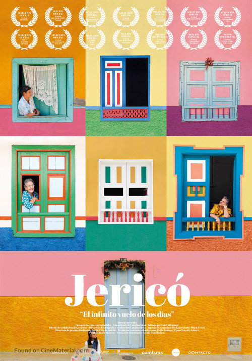 Jeric&oacute;: El infinito vuelo de los d&iacute;as - Spanish Movie Poster