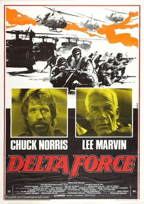 The Delta Force - Italian Movie Poster