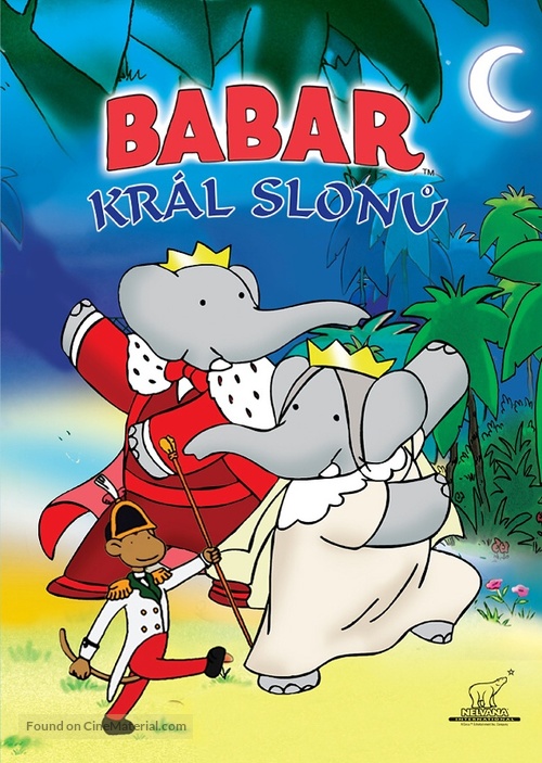 Babar: King of the Elephants - Czech DVD movie cover