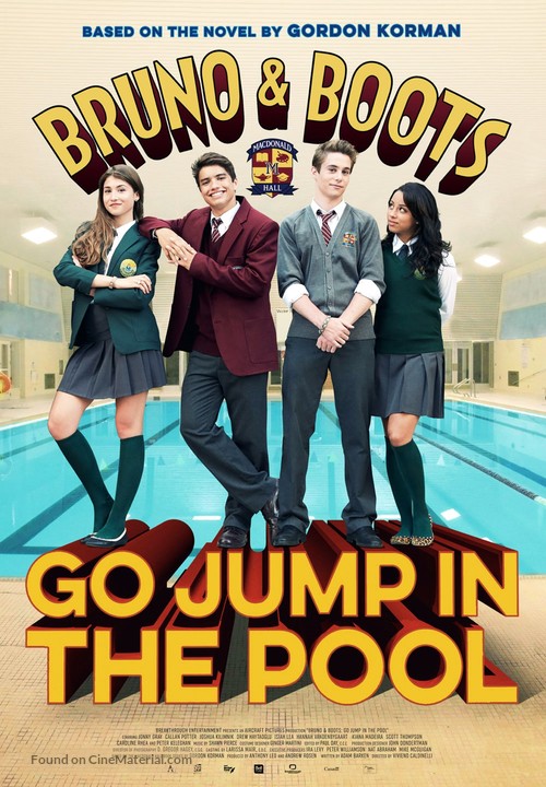 Bruno &amp; Boots: Go Jump in the Pool - Canadian Movie Poster