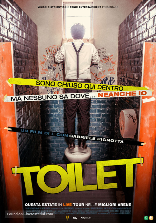 Toilet - Italian Movie Poster